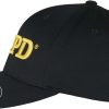 Unisex Brandit | Nypd 3D Logo Flexfit Cap Schwarz Und Weis