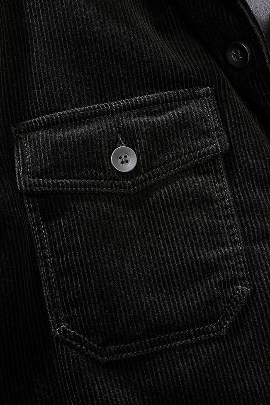 Manner Brandit | Corduroy Jacket Black