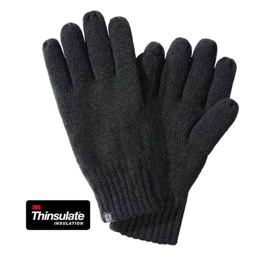 Unisex Brandit | Knitted Gloves Schwarz