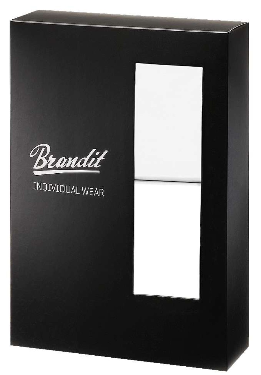 Manner Brandit | Boxershorts Logo White-White