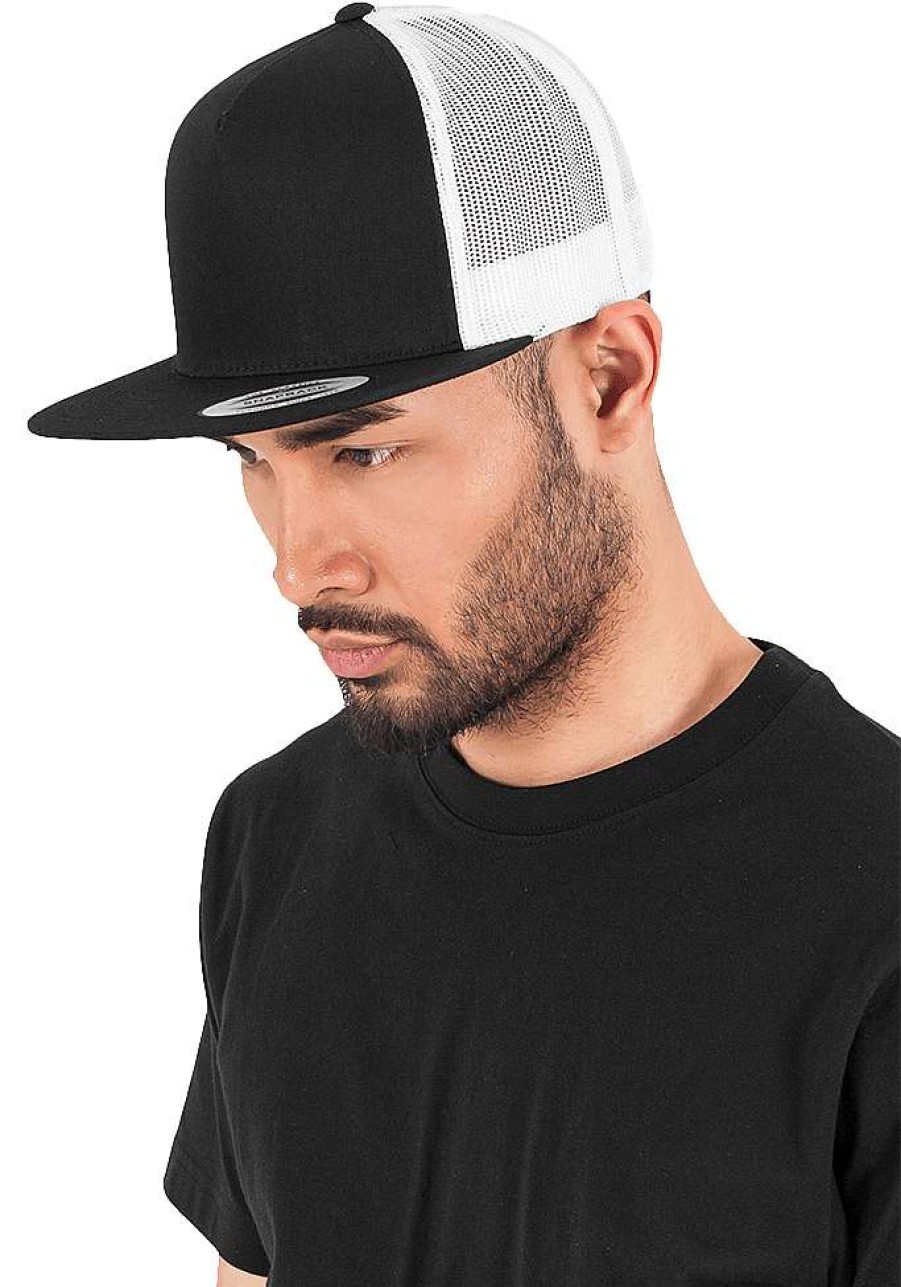 Unisex Brandit | Classic Trucker 2-Tone Cap Schwarz Und Weis