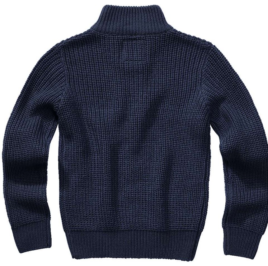 Kinder & Jugendliche Brandit | Kids Marine Troyer Pullover Navy