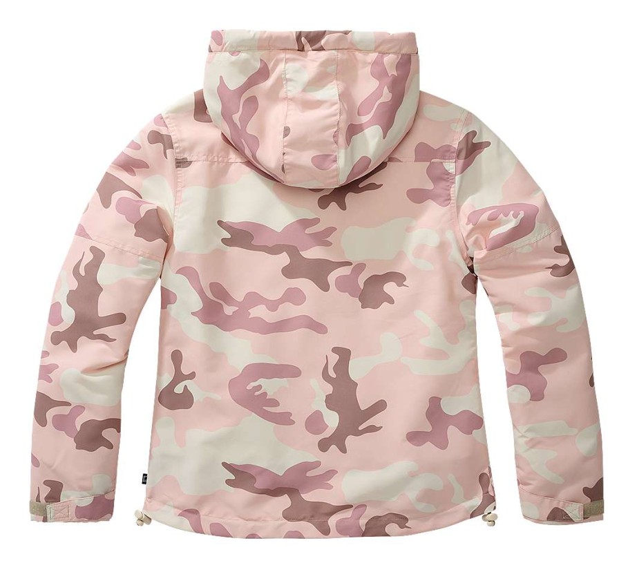 Frauen Brandit | Ladies Windbreaker Frontzip Candy Camo