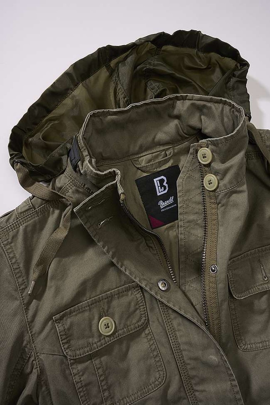 Frauen Brandit | Ladies Britannia Jacket Olive