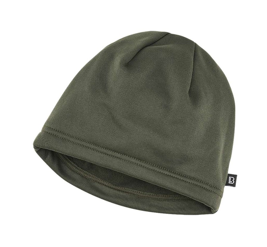 Unisex Brandit | Fleece Cap Ice Olive