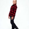 Kinder & Jugendliche Brandit | Kids Checkshirt Red-Black