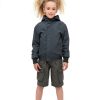 Kinder & Jugendliche Brandit | Kids Windbreaker Frontzip Anthracite