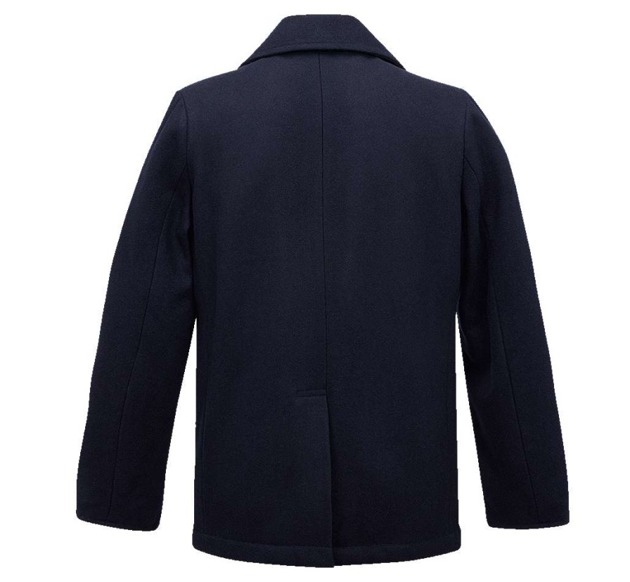 Manner Brandit | Pea Coat Navy