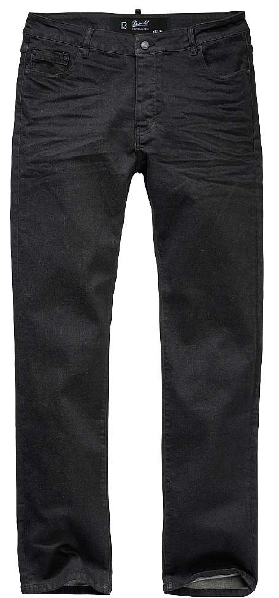 Manner Brandit | Mason Denim Pants Unwashed Schwarz