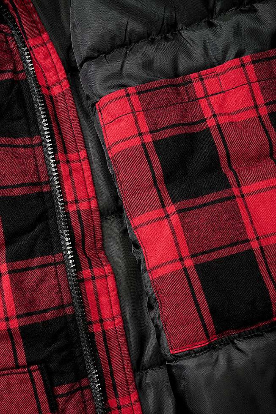 Manner Brandit | Lumber Vest Red-Black