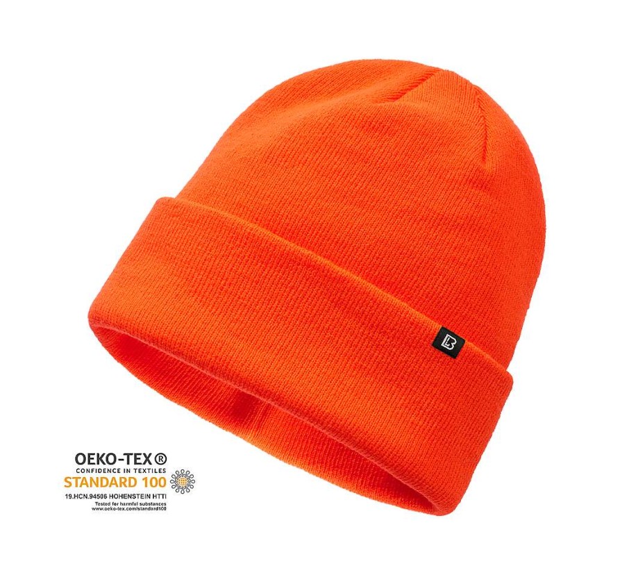 Unisex Brandit | Watch Cap Orange