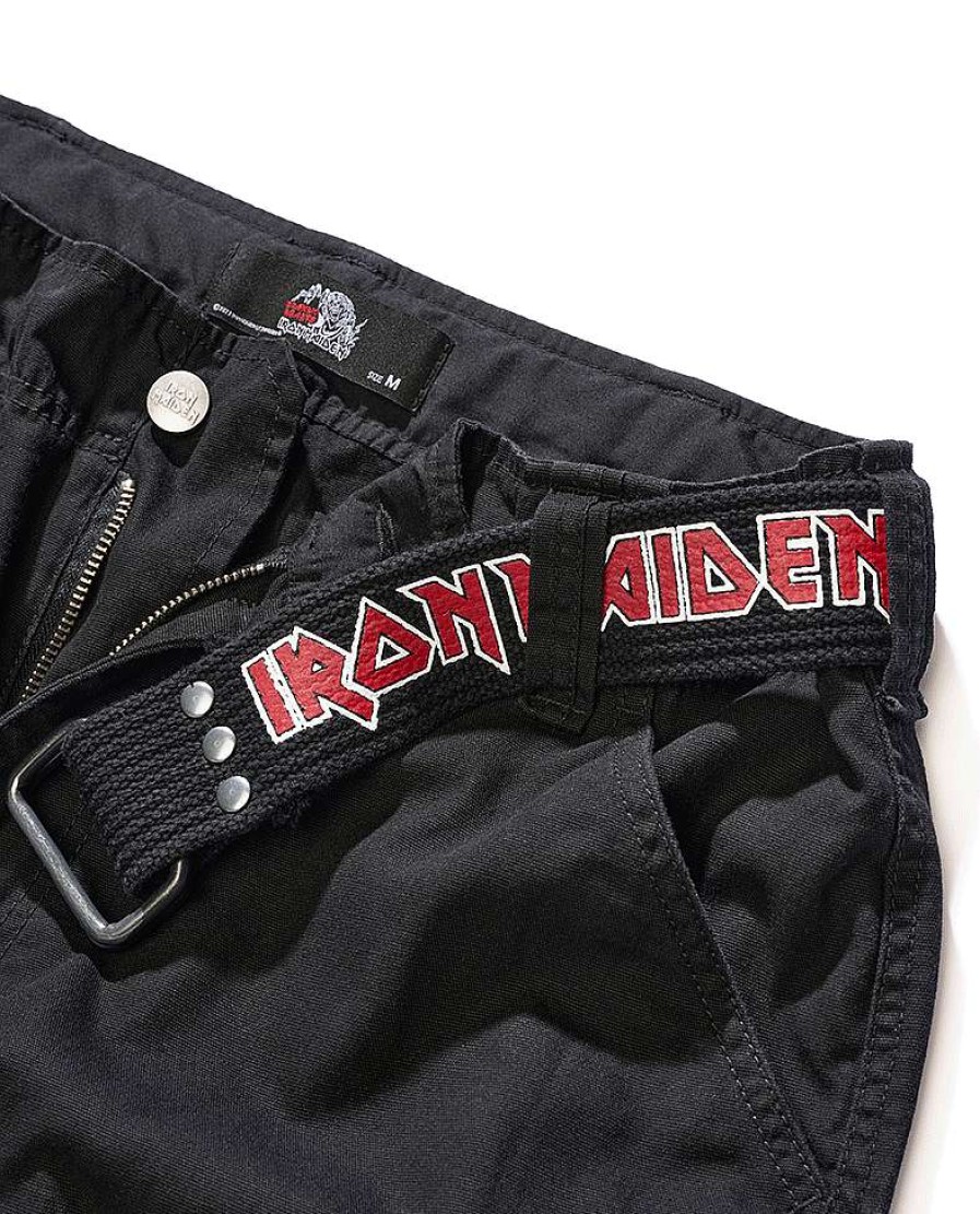 Iron Maiden Edition Brandit | Iron Maiden Savage Shorts 'The Number Of The Beast' Edition Black