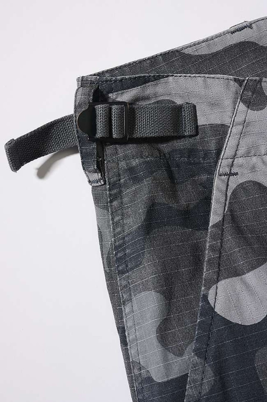 Manner Brandit | Bdu Ripstop Shorts Grey Camo