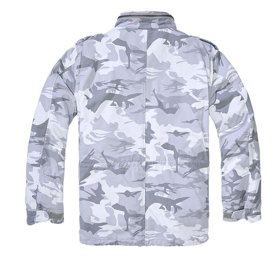 Manner Brandit | M-65 Giant Jacket Blizzard Camo