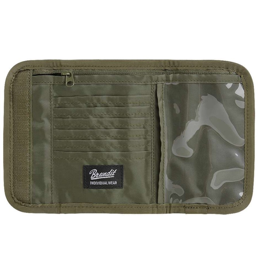 Rucksacke & Taschen Brandit | Wallet Two Olive