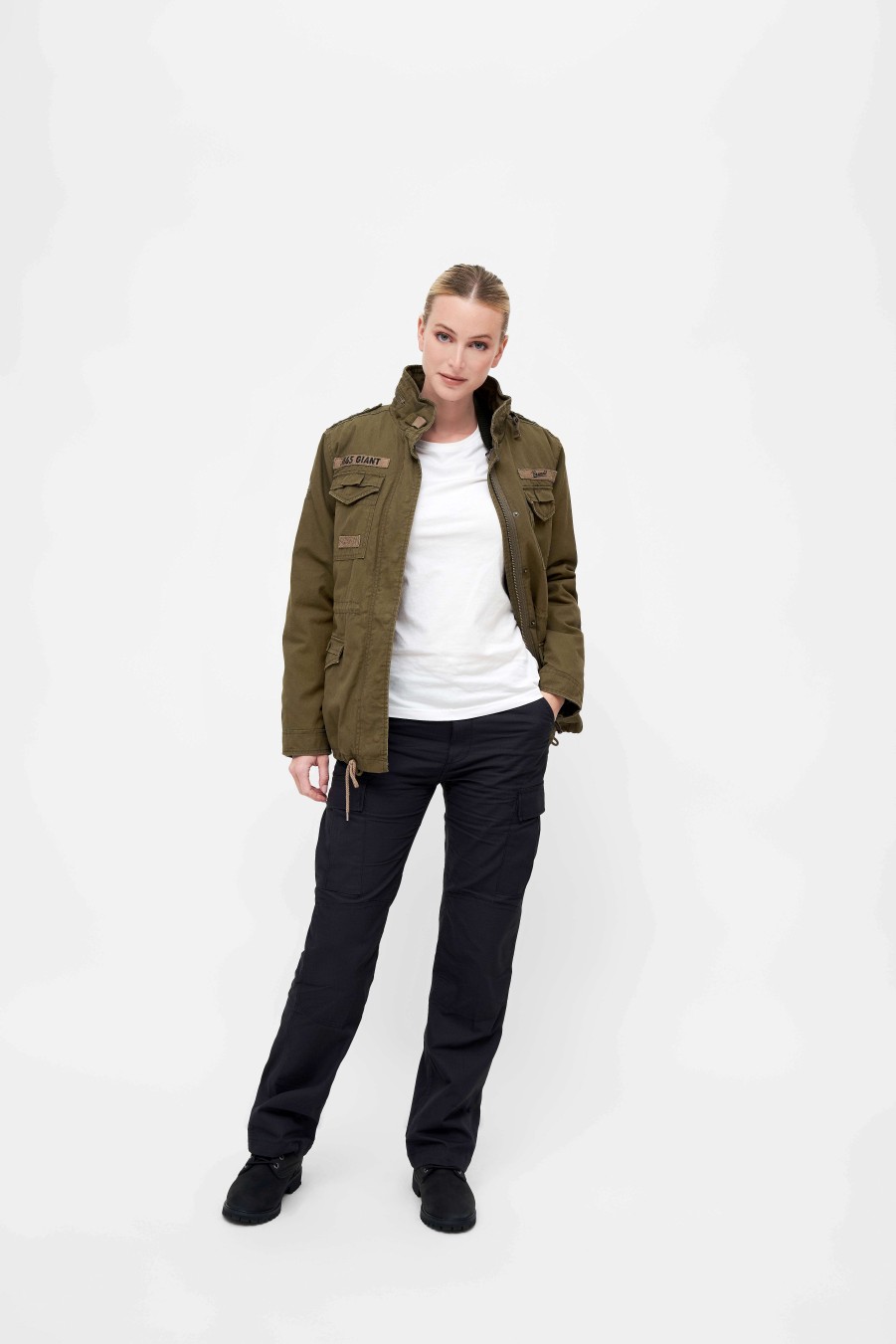 Frauen Brandit | Ladies M65 Giant Jacket Olive