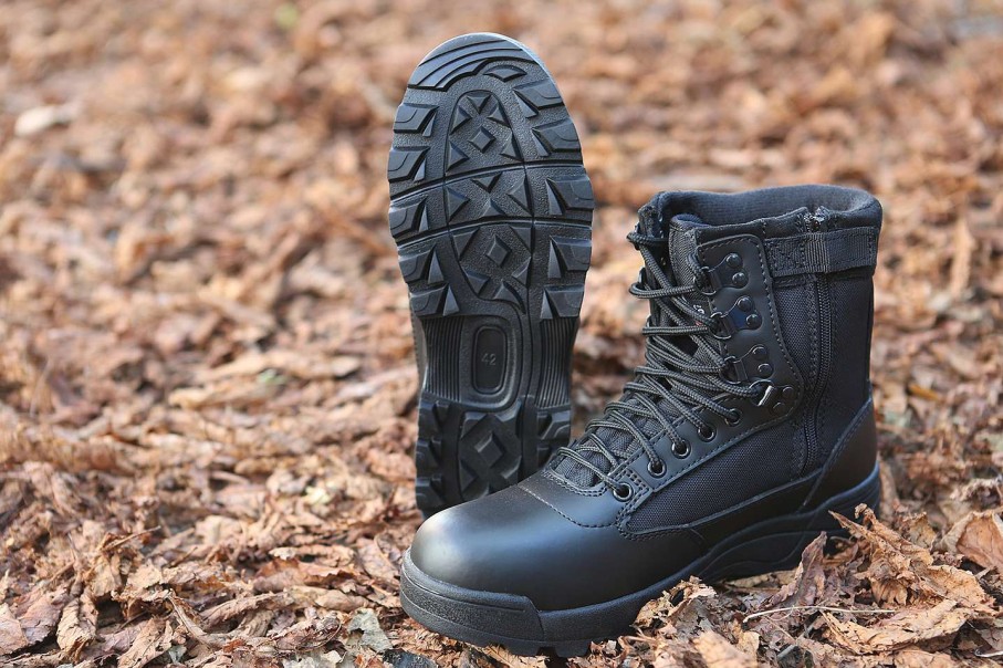 Footwear Brandit | Tactical Boot Zipper Schwarz