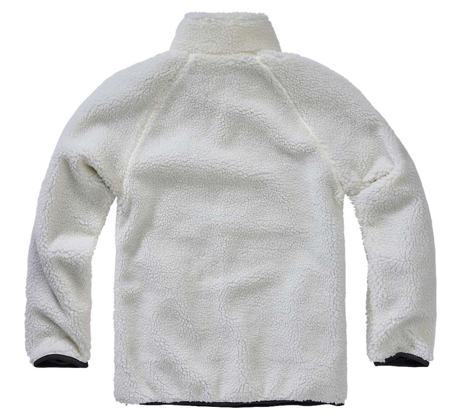 Manner Brandit | Teddyfleece Troyer White