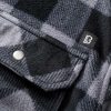 Manner Brandit | Jeff Fleece Shirt Long Sleeve Black-Grey