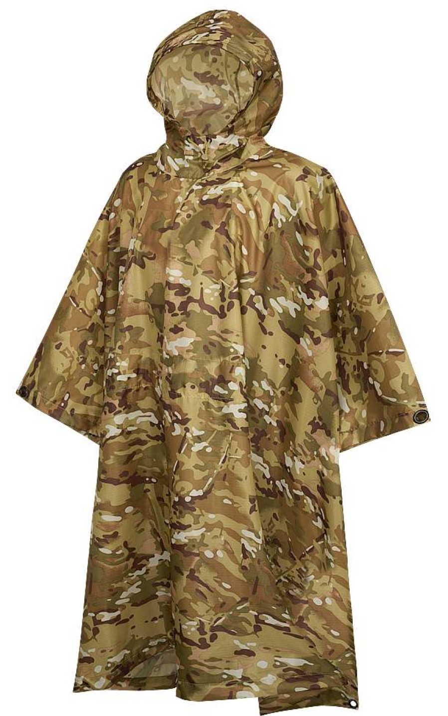 Unisex Brandit | Ripstop Poncho Tactical Camo