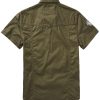 Manner Brandit | Luis Vintage Shirt Short Sleeve Olive