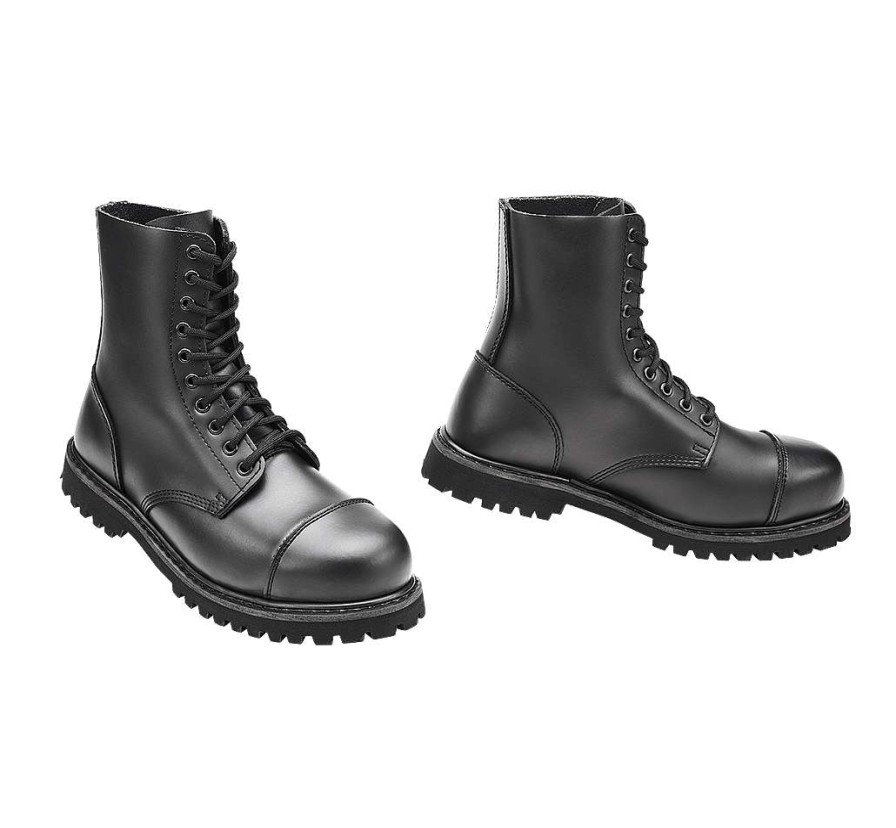 Footwear Brandit | Brandit Phantom Boots 10 Eye Schwarz