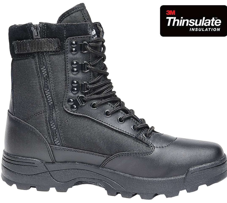 Footwear Brandit | Tactical Boot Zipper Schwarz