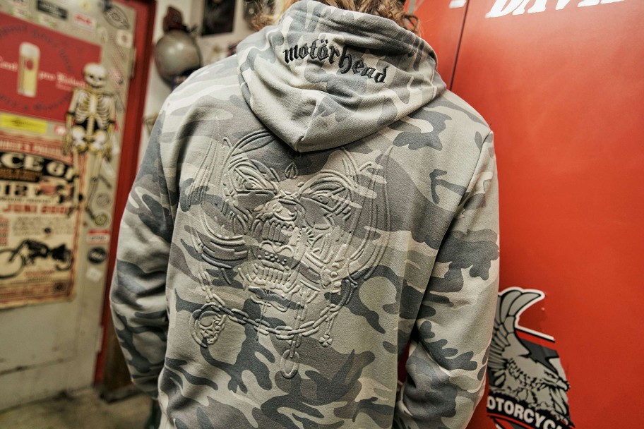 Motorhead Edition Brandit | Motorhead Sweathoody Grey Camo