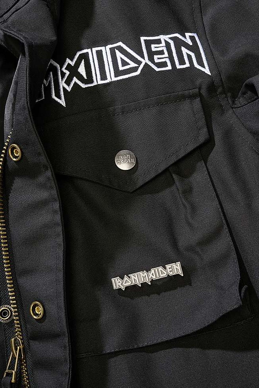 Iron Maiden Edition Brandit | Iron Maiden M-65 Jacket Eddie Black