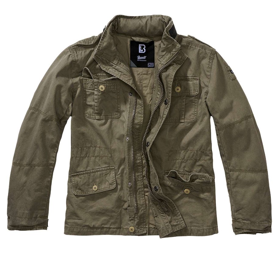 Kinder & Jugendliche Brandit | Kids Britannia Jacket Olive