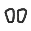 Gear Brandit | Carabiner 2 Pack Black