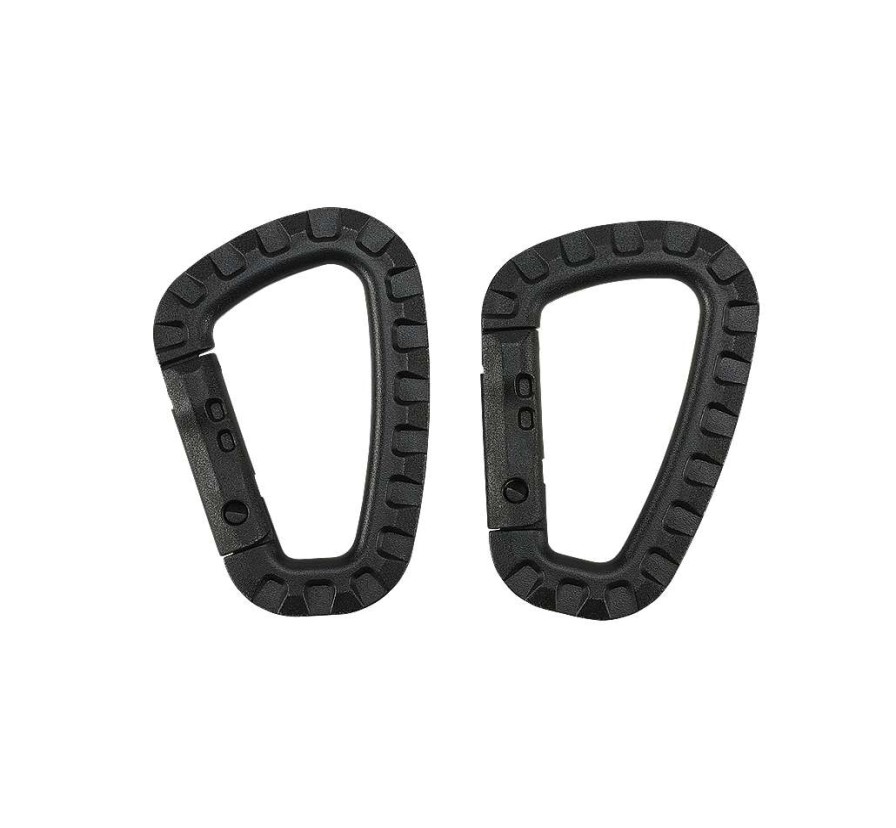 Gear Brandit | Carabiner 2 Pack Black