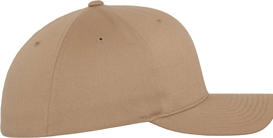 Unisex Brandit | Flexfit Wooly Combed Cap Khaki