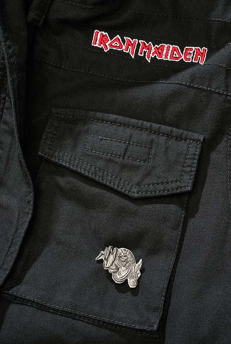 Iron Maiden Edition Brandit | Iron Maiden Bronx Jacket Notb Black