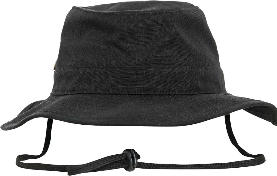 Unisex Brandit | Fishing Hat Ripstop Black