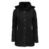 Frauen Brandit | Women Square Fleece Jacket Black