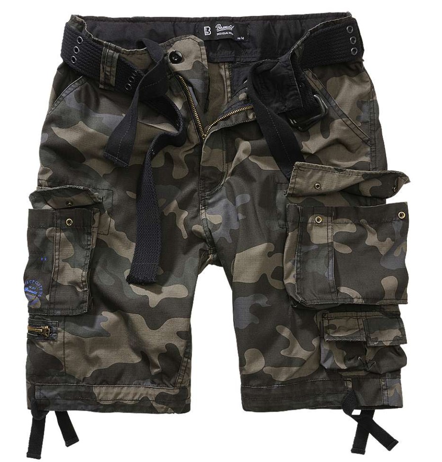 Manner Brandit | Savage Ripstop Shorts Darkcamo