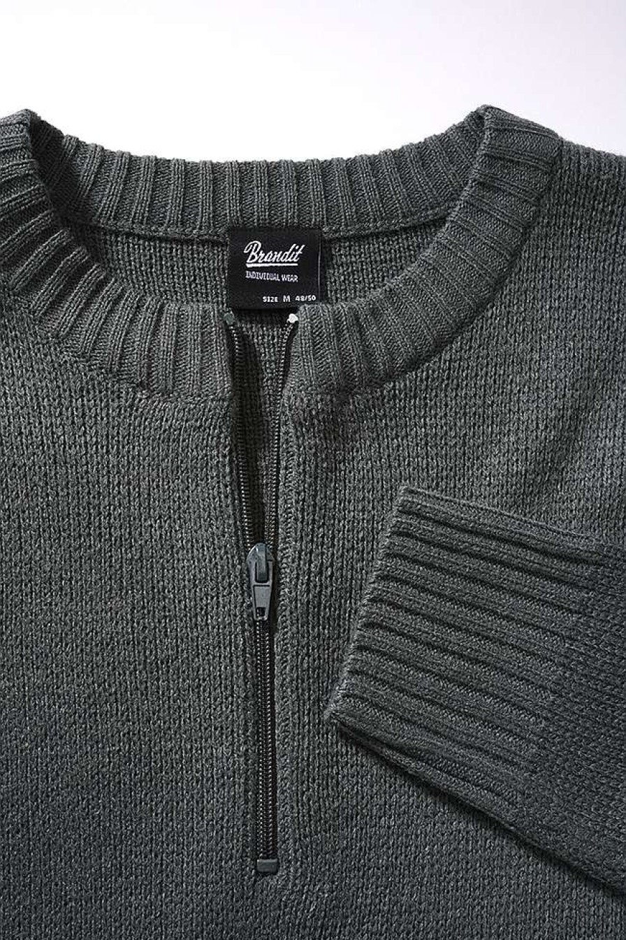 Manner Brandit | Armee Pullover Anthracite