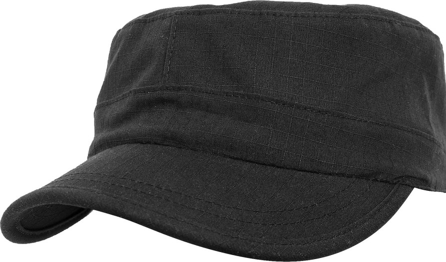 Unisex Brandit | Top Gun Ripstop Cap Schwarz